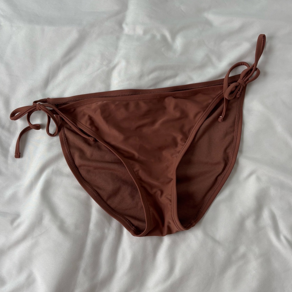 Xhilaration Rust Bikini Bottom with Side Ties